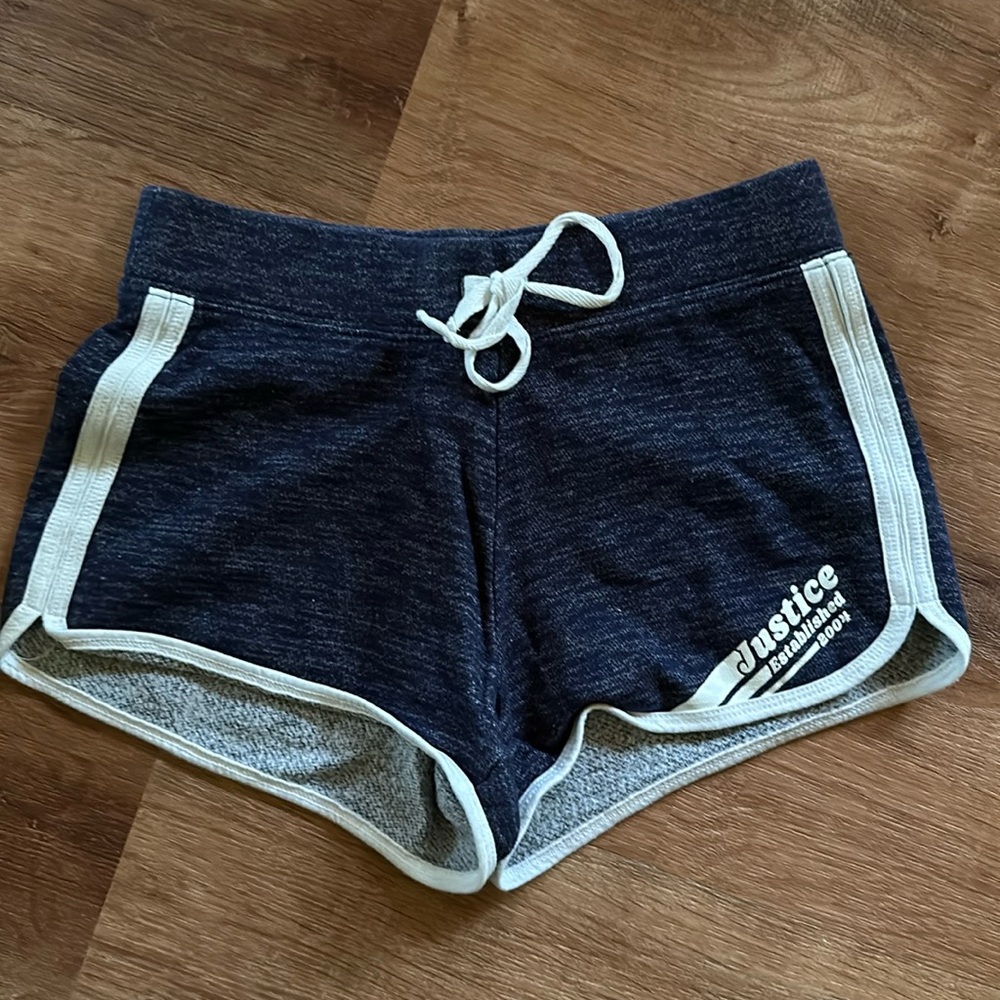 Justice Shorts. Size 10. Never worn.